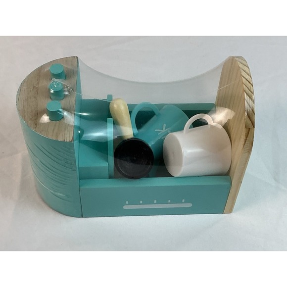 Target Bullseye's Playground Pretend Play 4-piece Coffee Maker - NEW - Picture 1 of 3